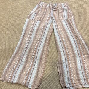 Women's Wide Leg Flow Paisley Pants